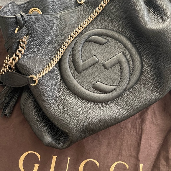 Like New- Black Shoulder bag Gucci - Picture 2 of 5